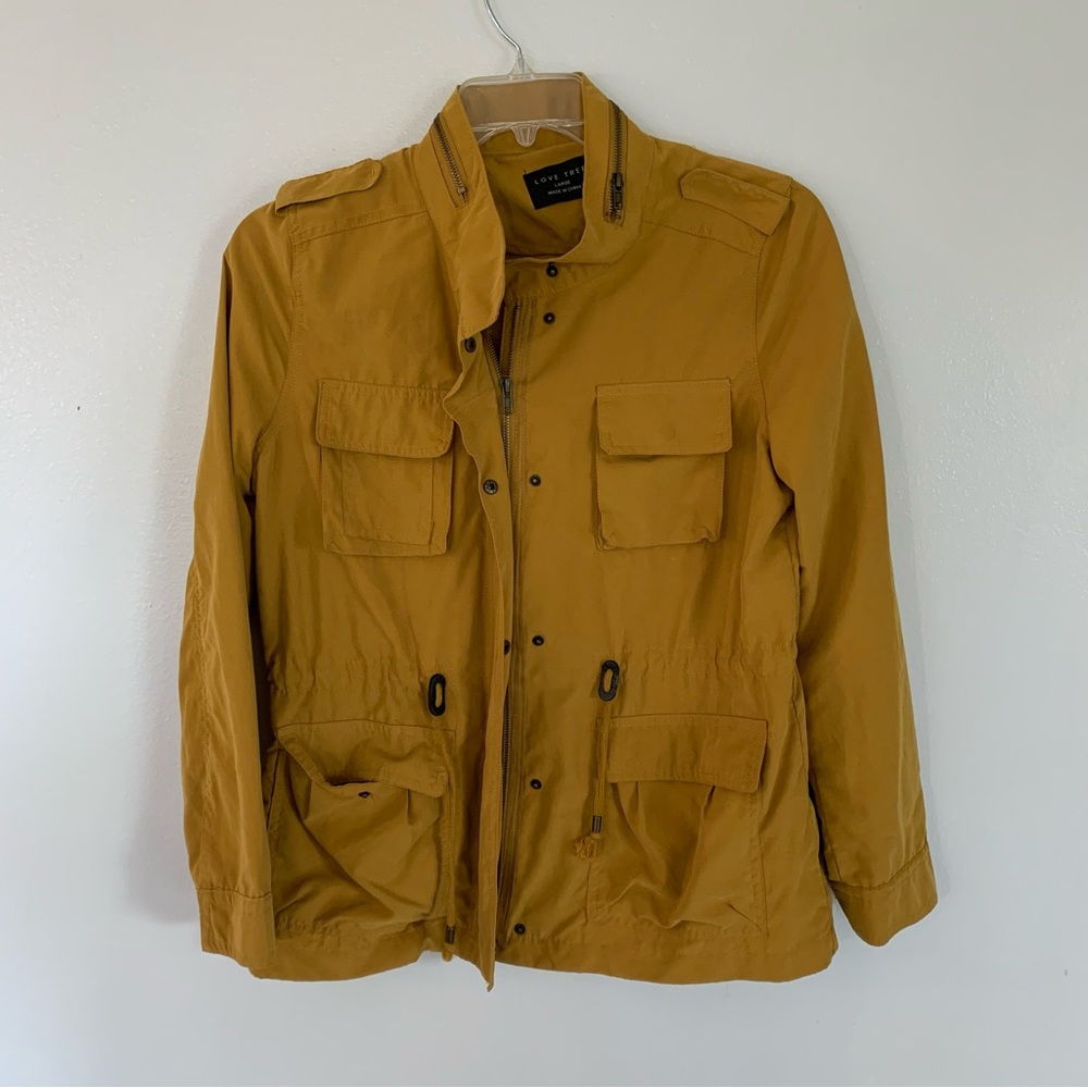 Mustard yellow jacket